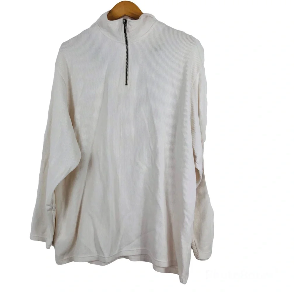 R&R Outdoors Haft Zip Long Sleeve Pull Over Shirt Men's XXL - Picture 5 of 6